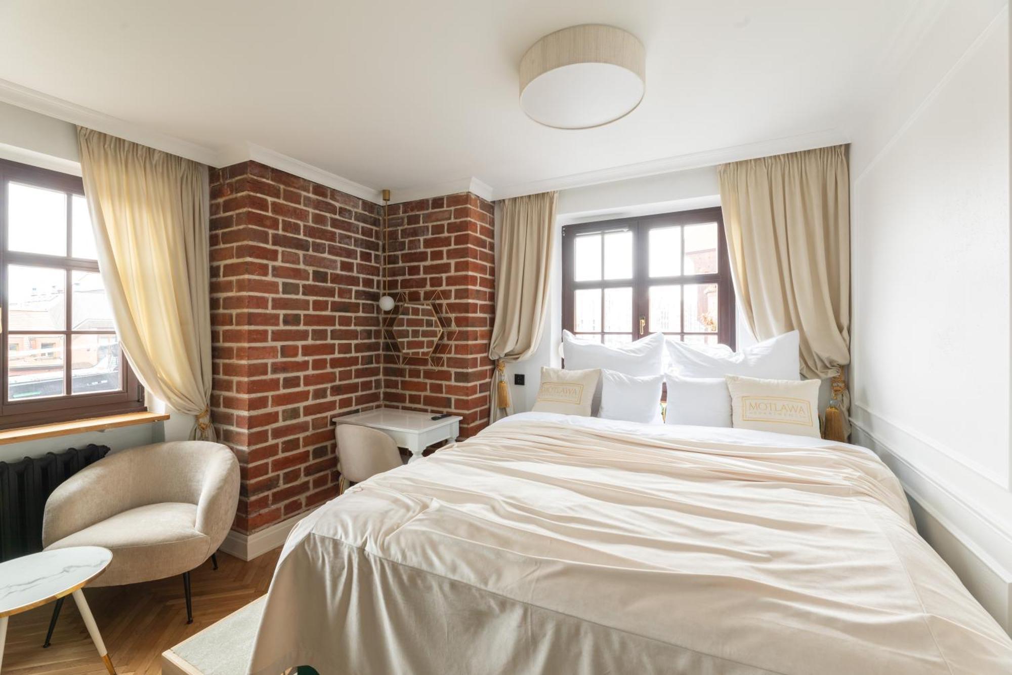 Motlawa Apartments - Old Town & River Viev, Fast Wifi Гданьск Экстерьер фото