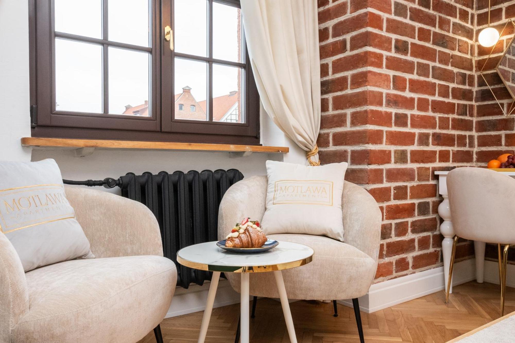 Motlawa Apartments - Old Town & River Viev, Fast Wifi Гданьск Номер фото