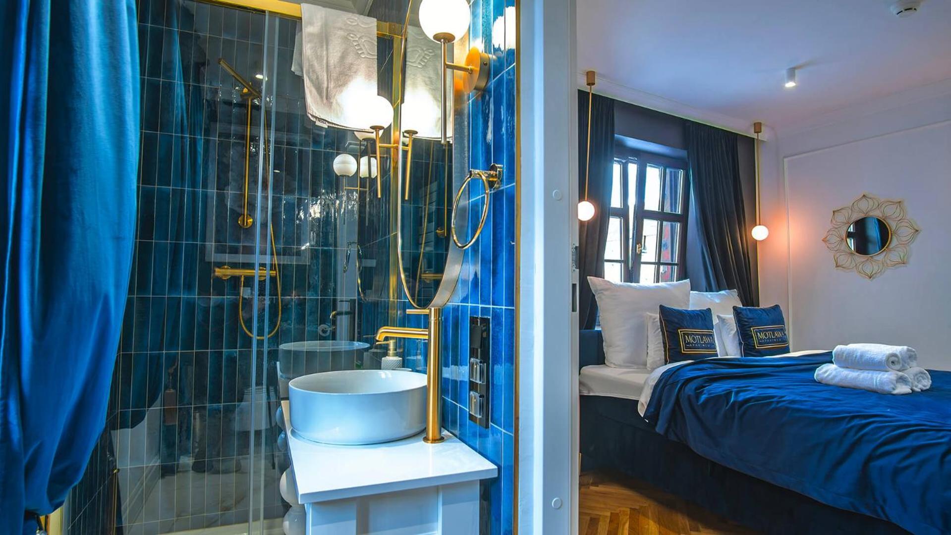 Motlawa Apartments - Old Town & River Viev, Fast Wifi Гданьск Номер фото