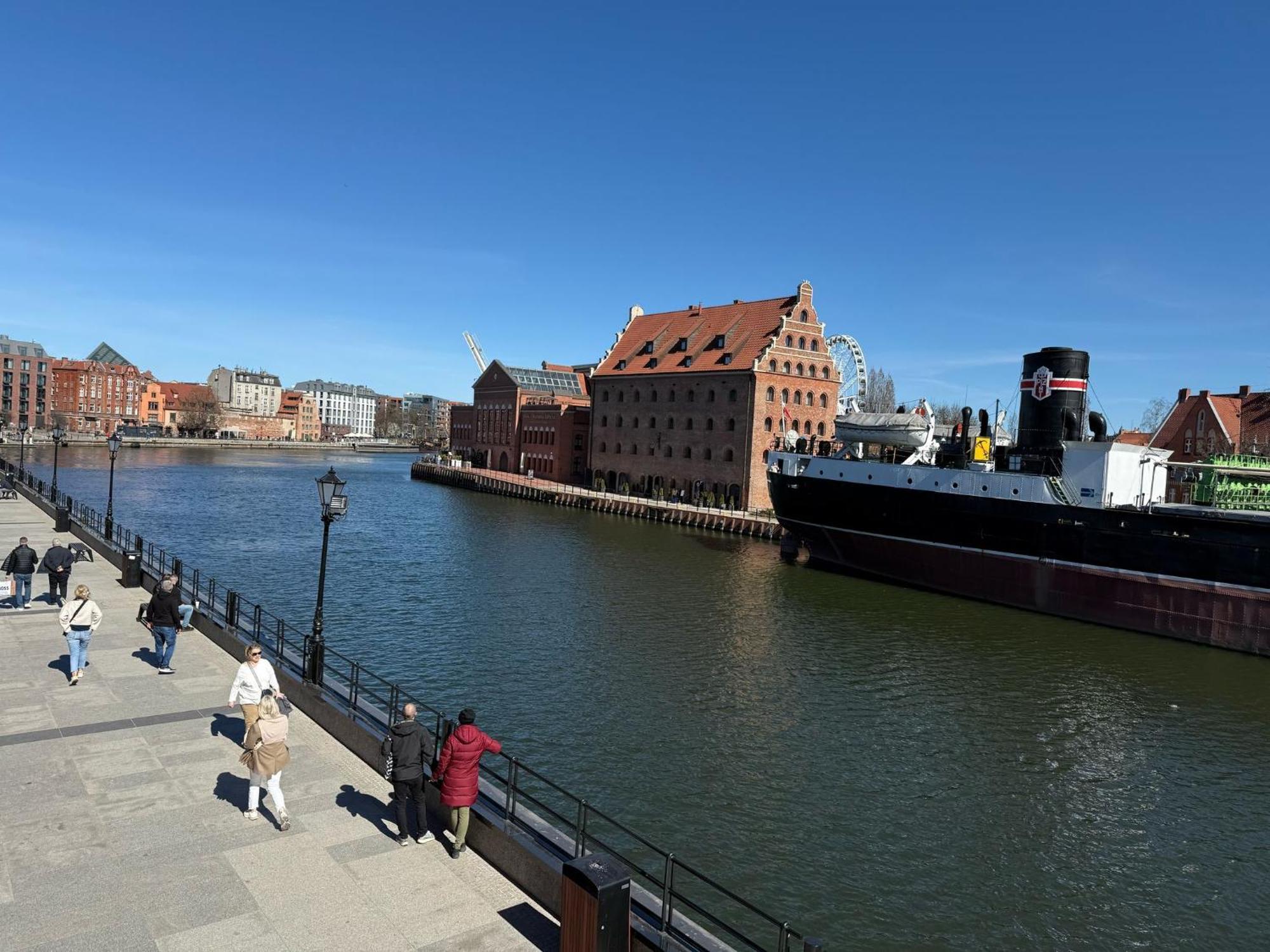 Motlawa Apartments - Old Town & River Viev, Fast Wifi Гданьск Экстерьер фото